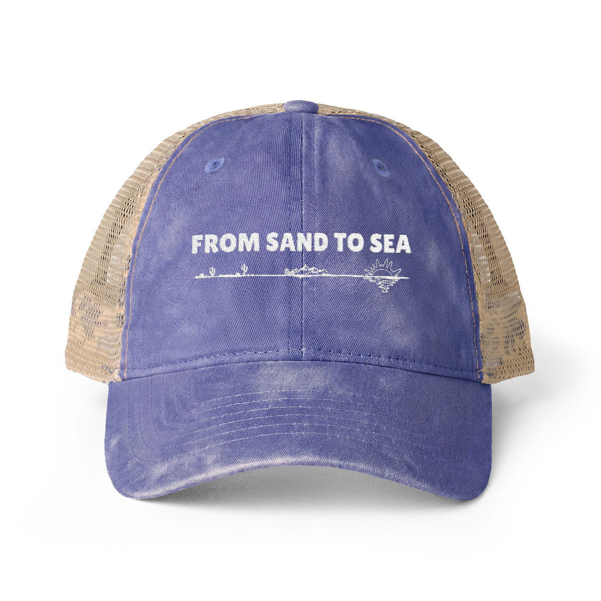 From Sand To Sea Ponytail Hat
