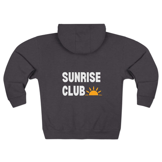 Sunrise Club Zip Up Hoodie