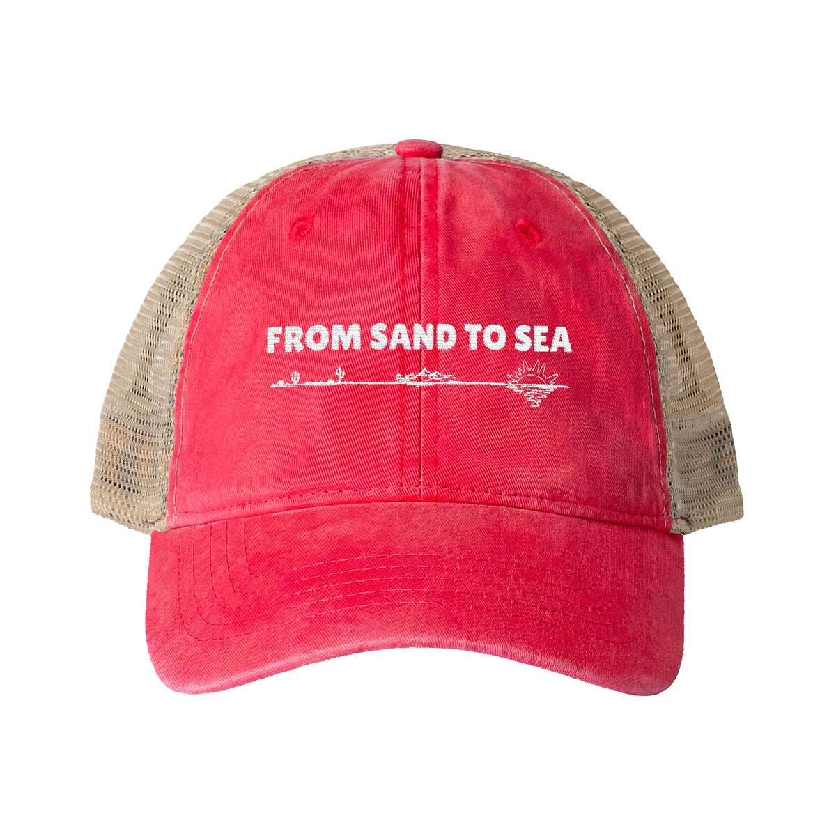 From Sand To Sea Ponytail Hat