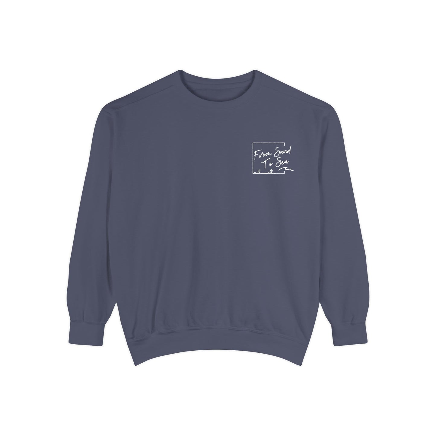 Never Look Back Crew Neck Sweatshirt