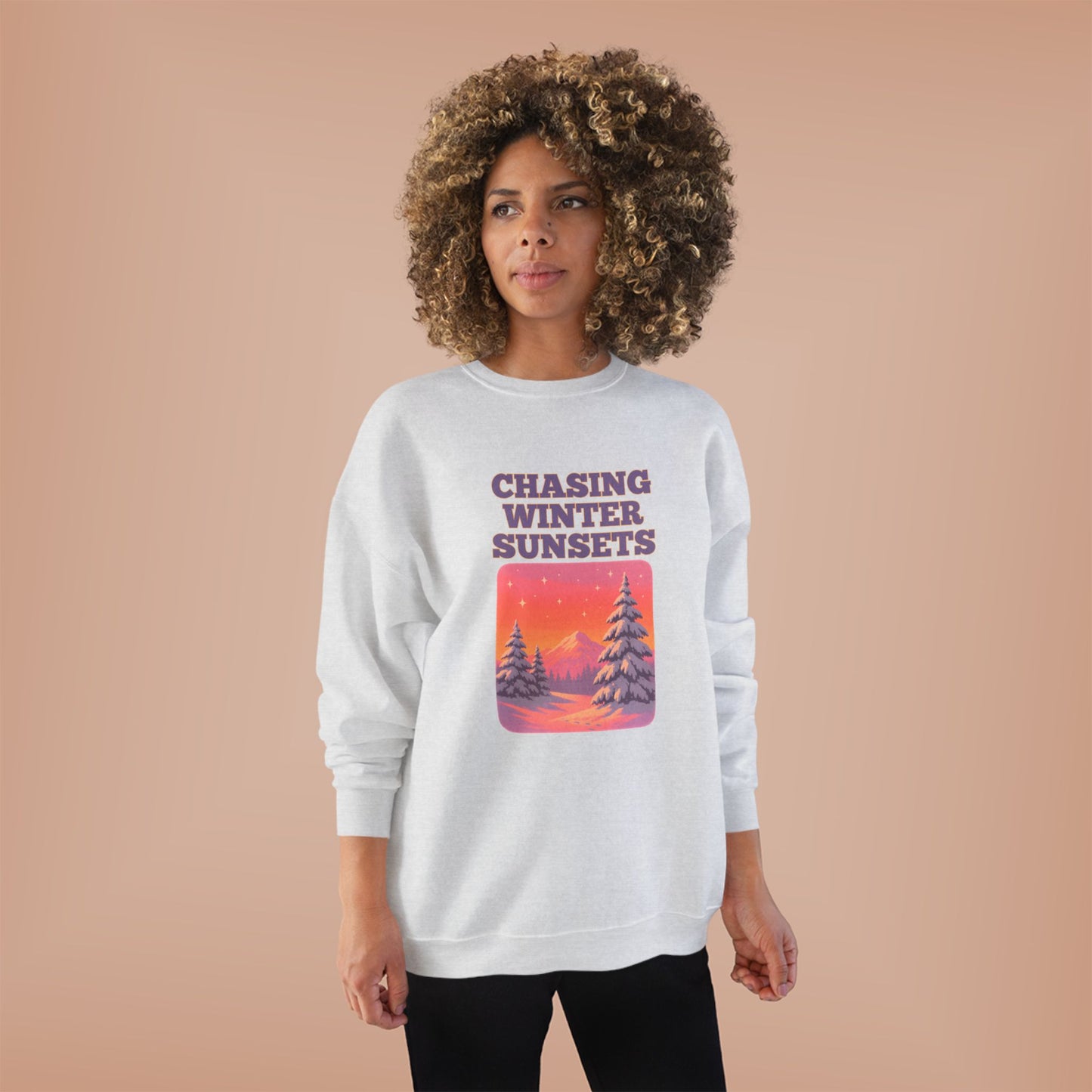 Chasing Winter Sunsets Sweatshirt