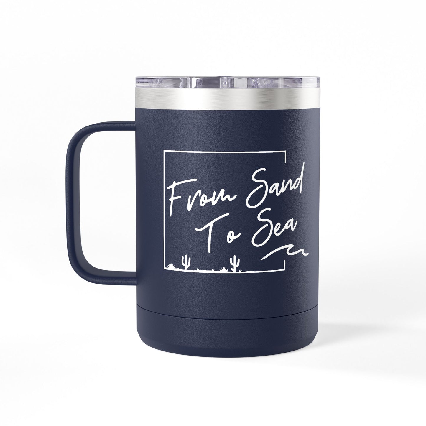 Camp Coffee Mug Tumbler - 15oz