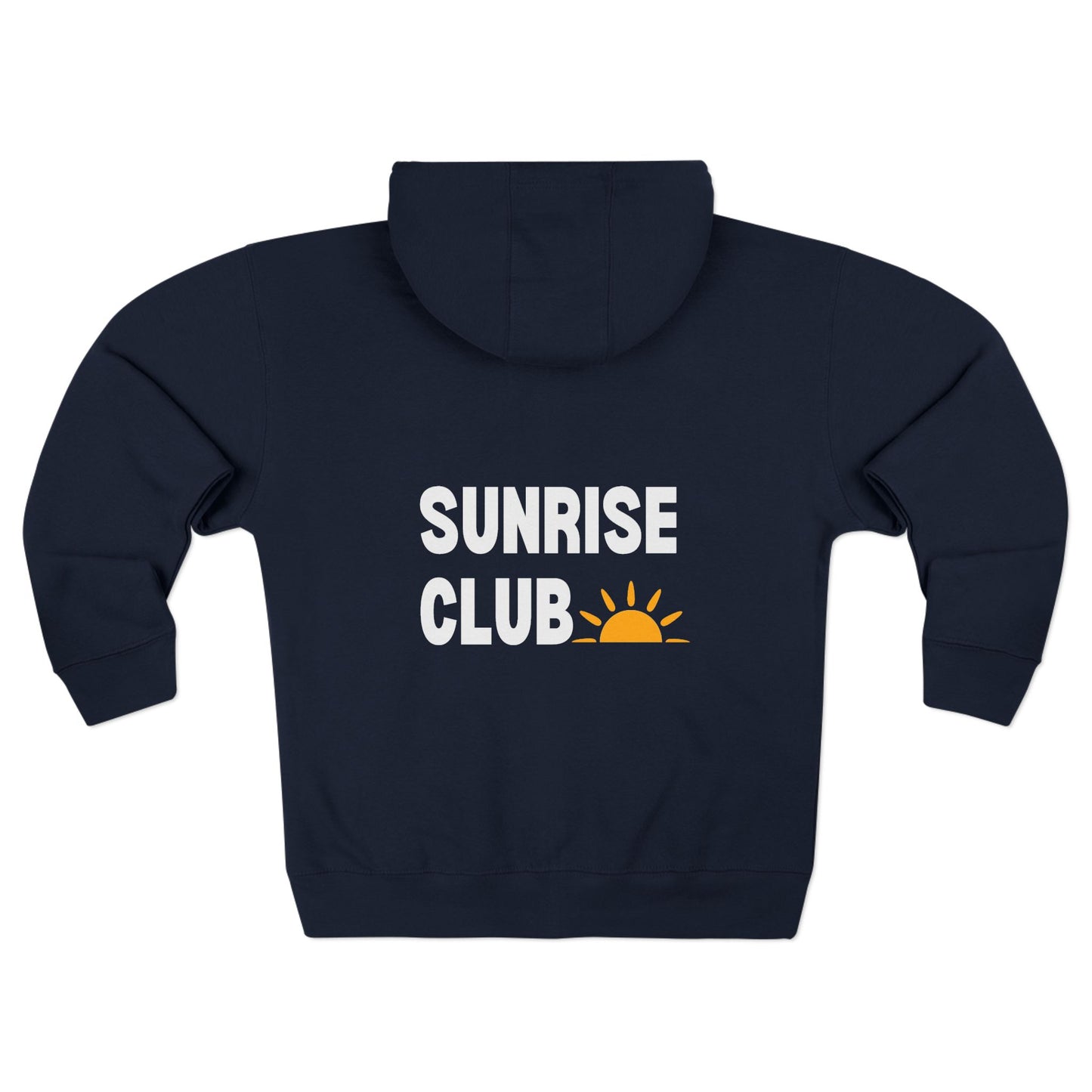 Sunrise Club Zip Up Hoodie
