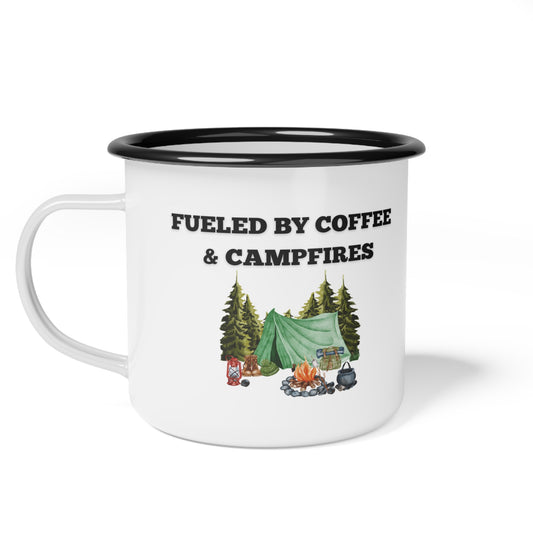 Fueled By Coffee Camp Cup