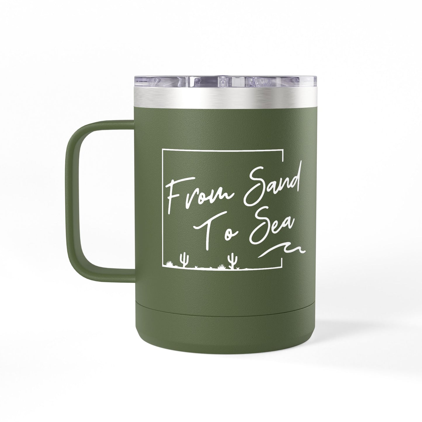 Camp Coffee Mug Tumbler - 15oz