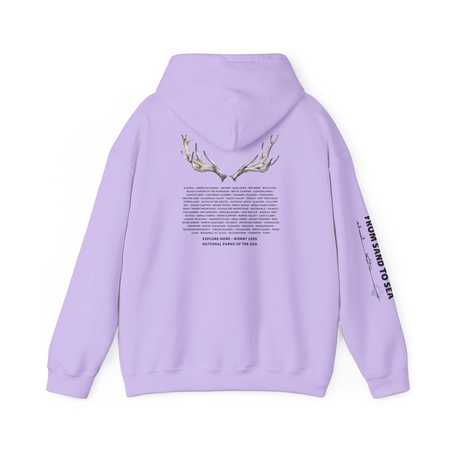 National Parks Hoodie (Black Font)