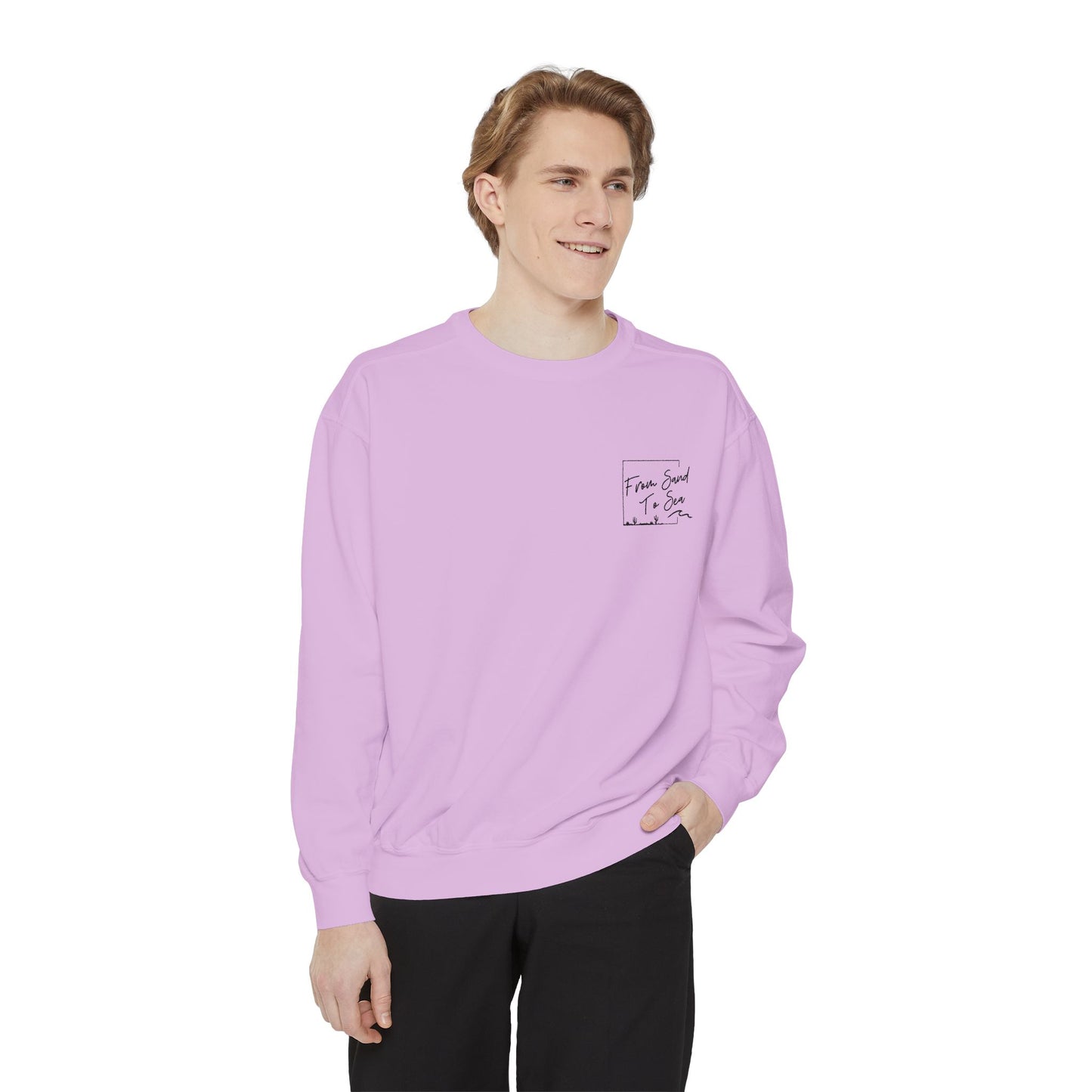 Never Look Back Crew Neck Sweatshirt