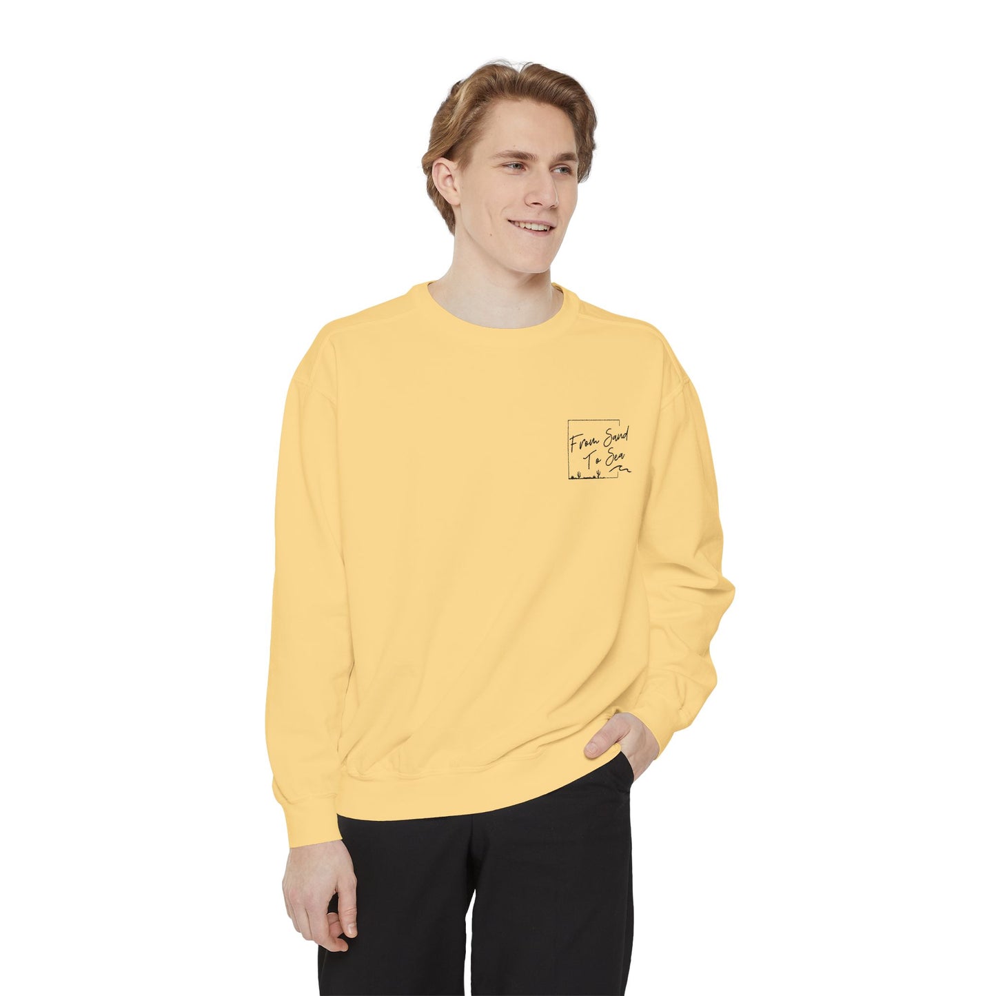 Never Look Back Crew Neck Sweatshirt