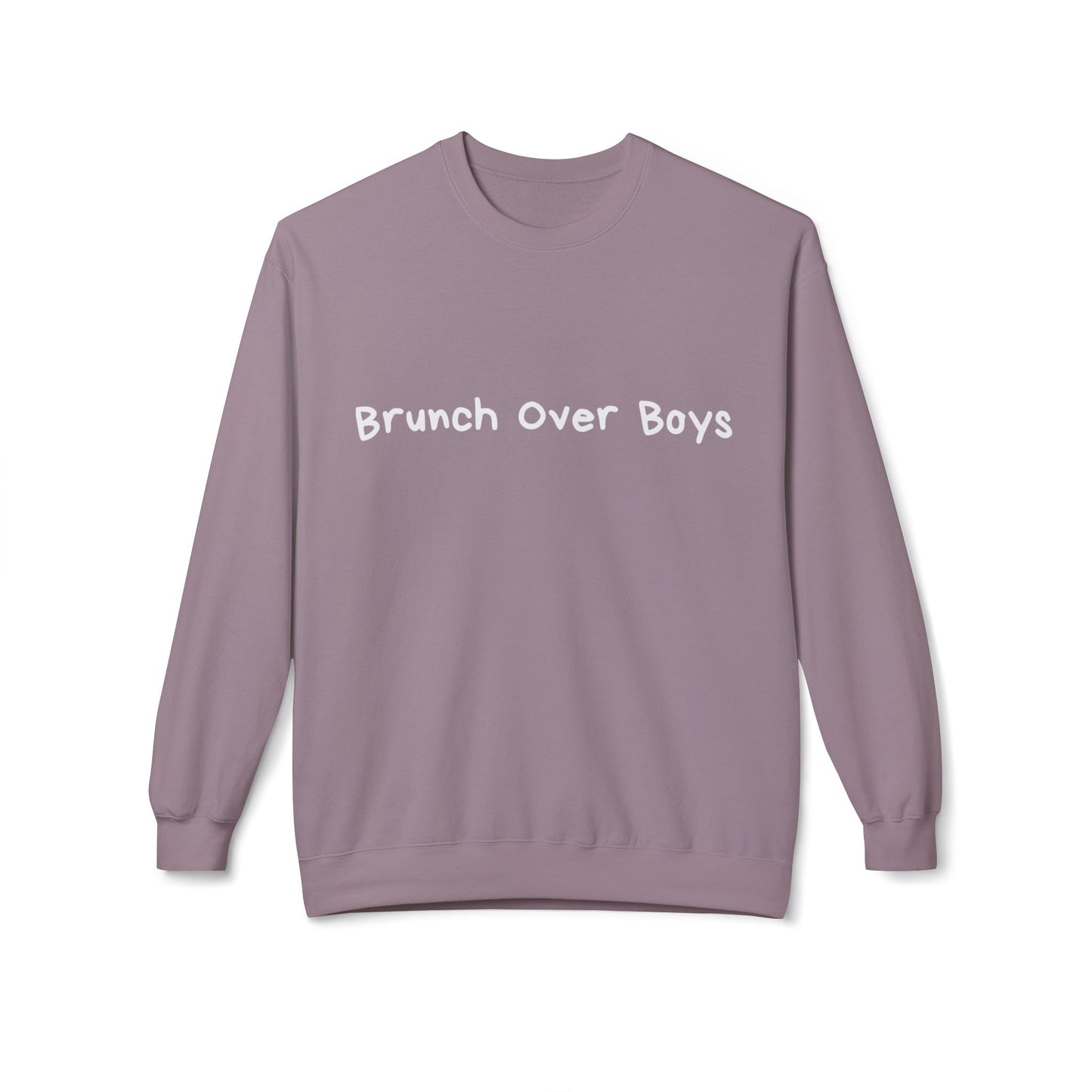 Brunch Over Boys Sweater (White Font)