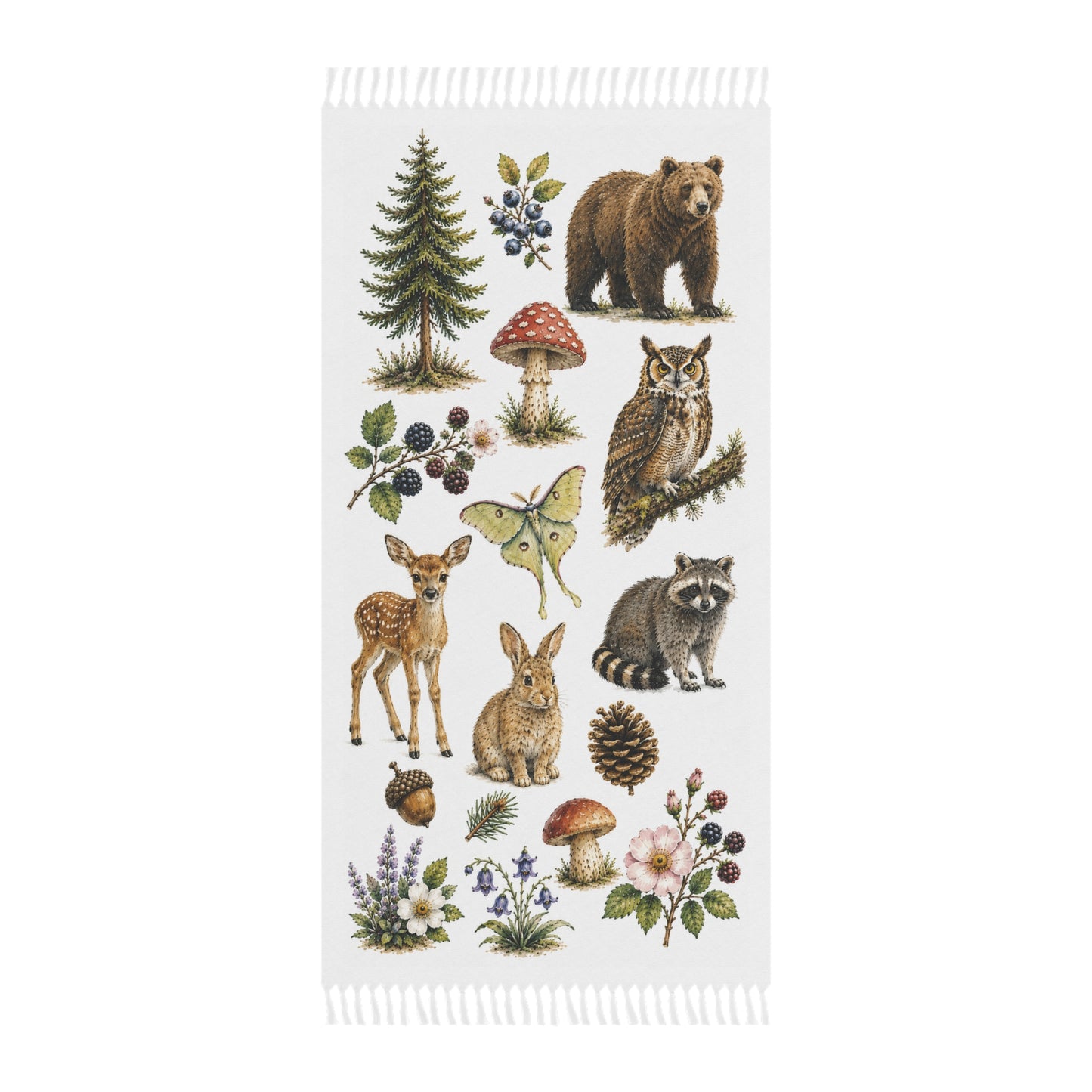 Into The Forest Beach Cloth