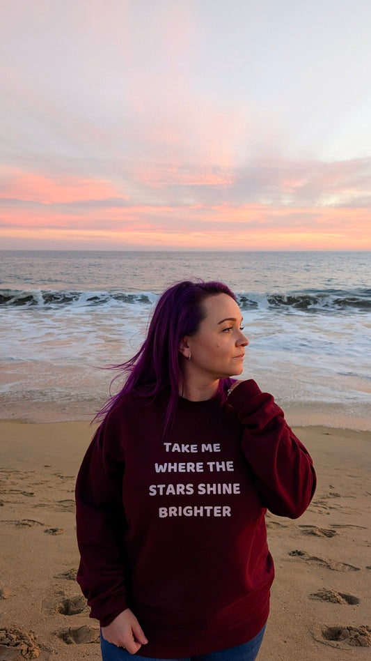 Where The Stars Shine Crewneck Sweater