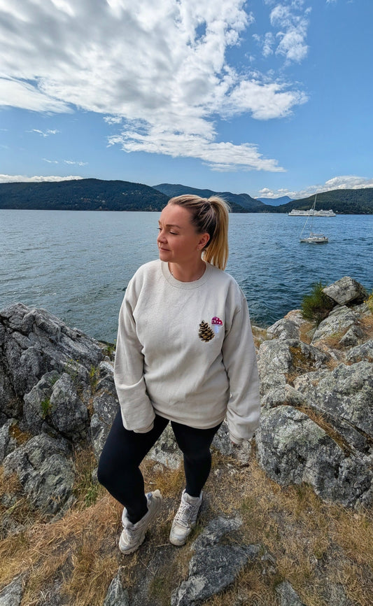 Woodland Friends Embroidered Sweatshirt