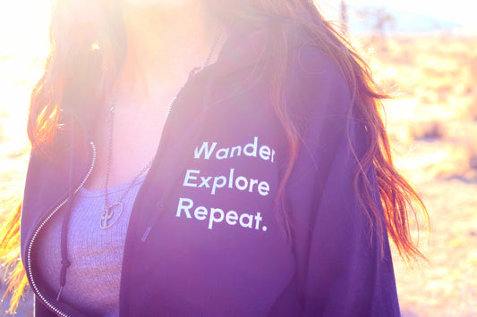 Wander Zip Up Sweater