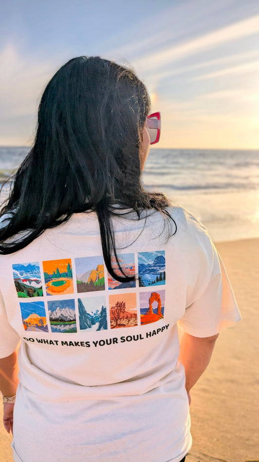 Make Your Soul Happy Oversized T-Shirt