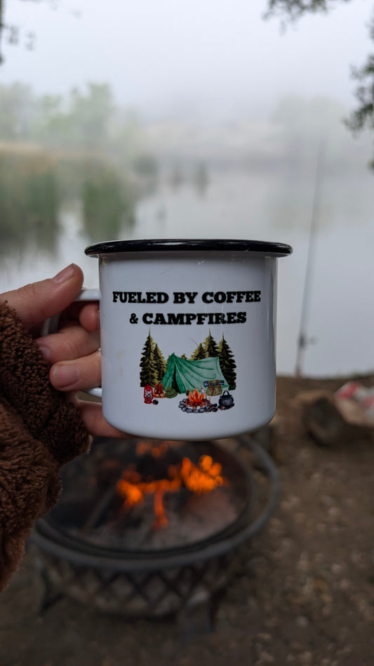 Fueled By Coffee Camp Cup