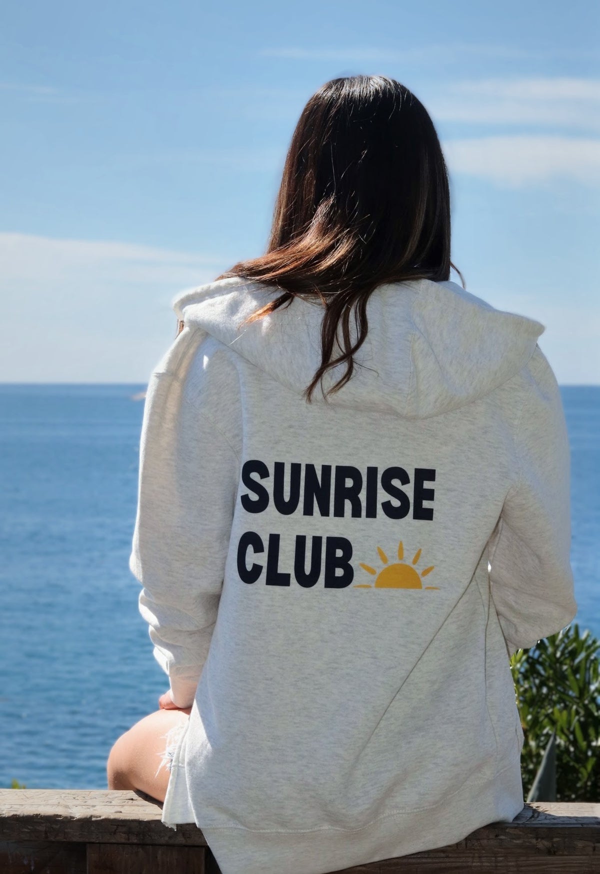Sunrise Club Zip Up Hoodie