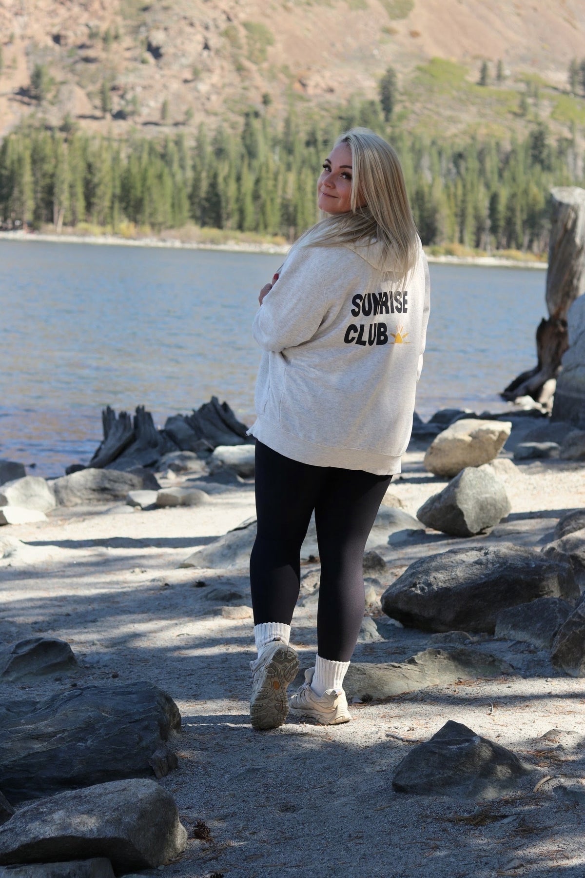 Sunrise Club Zip Up Hoodie