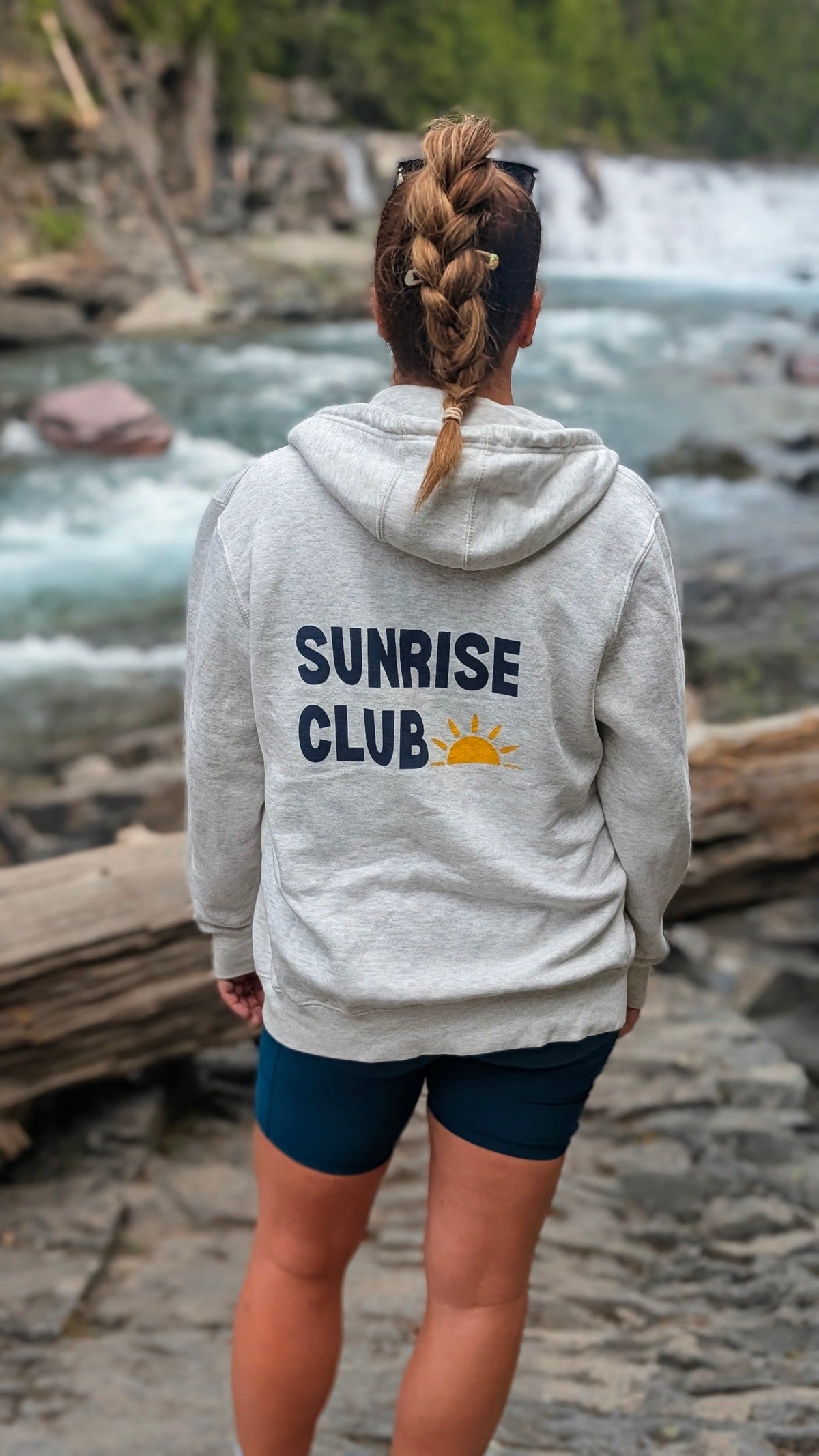 Sunrise Club Zip Up Hoodie