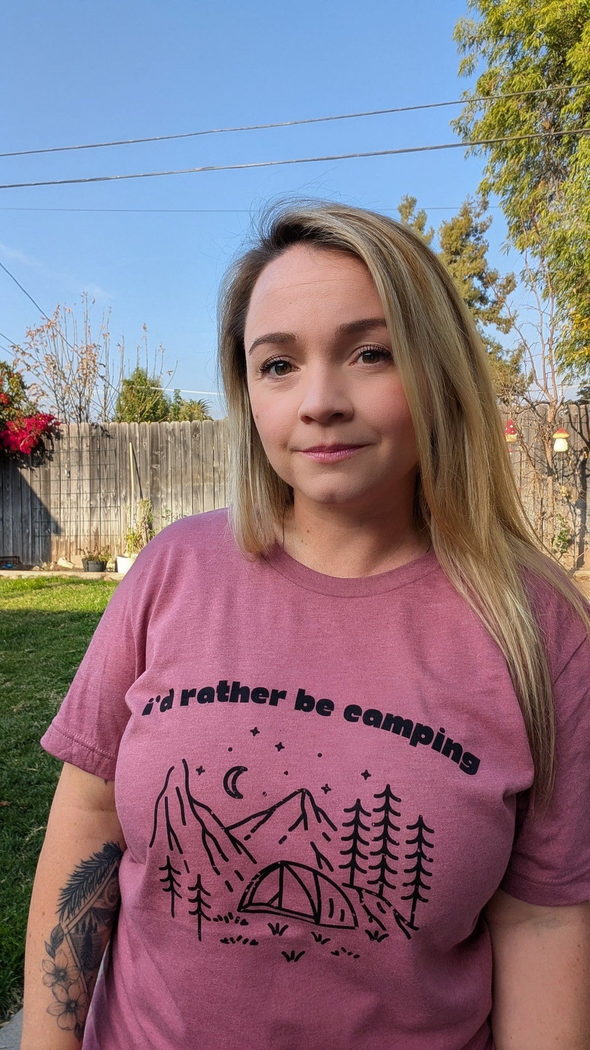 I'd Rather Be Camping T-Shirt