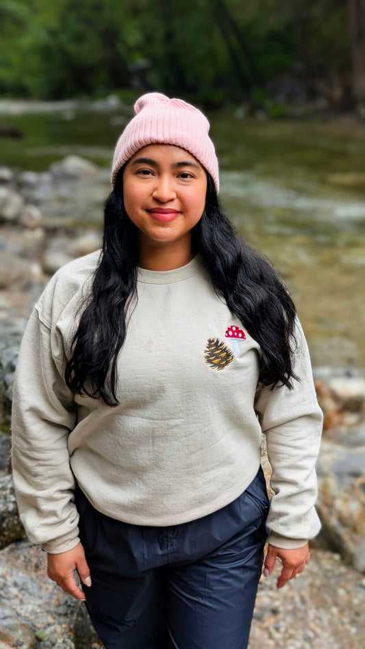 Woodland Friends Embroidered Sweatshirt