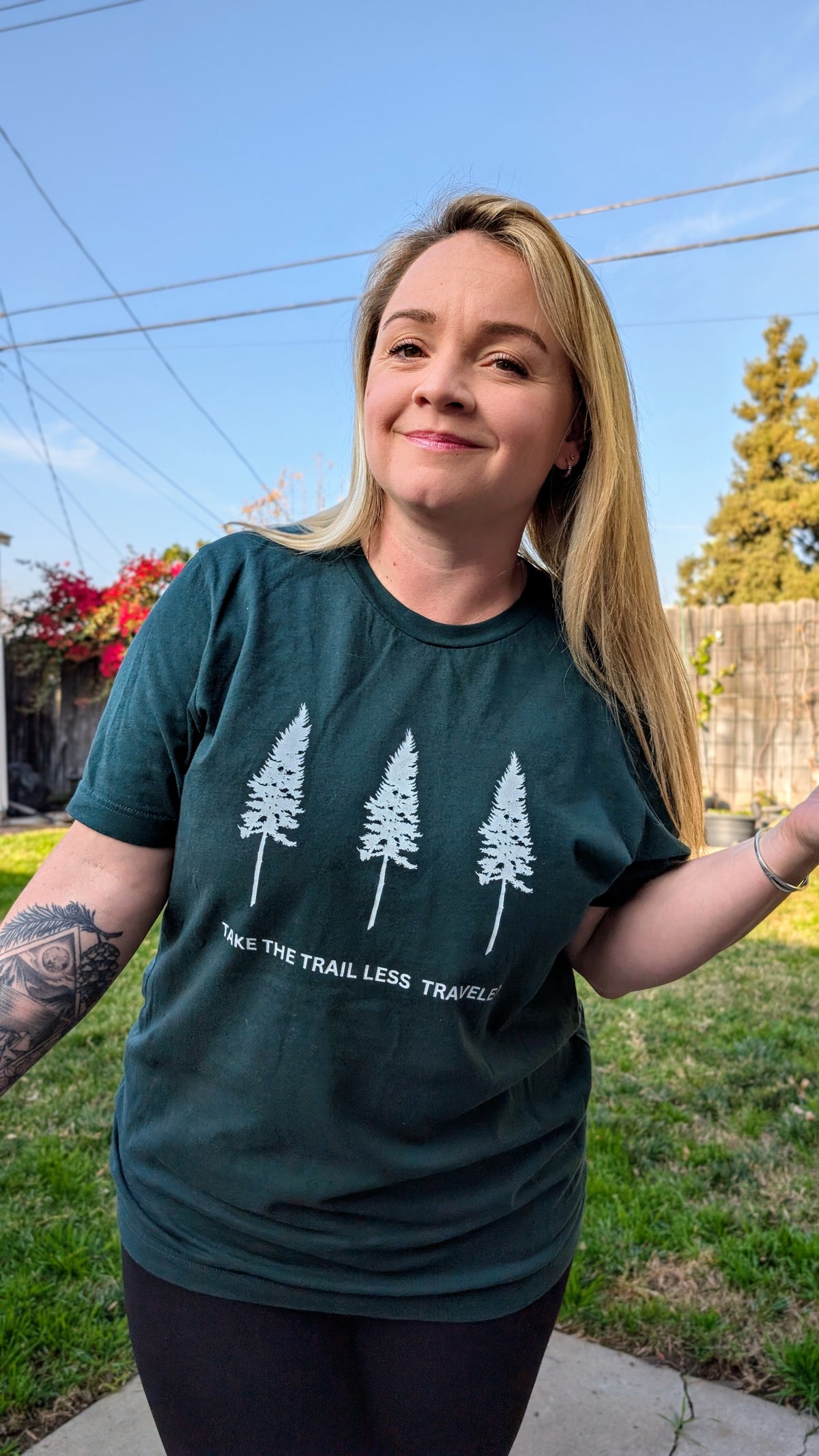 Take The Trail T-Shirt (White Font)