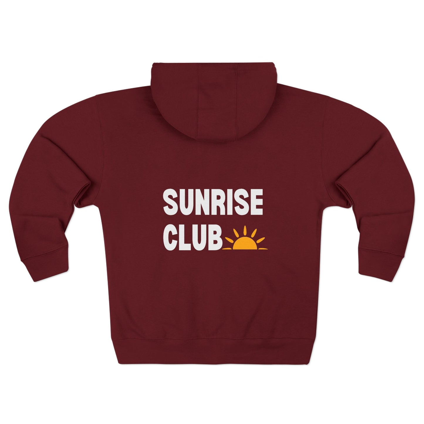 Sunrise Club Zip Up Hoodie