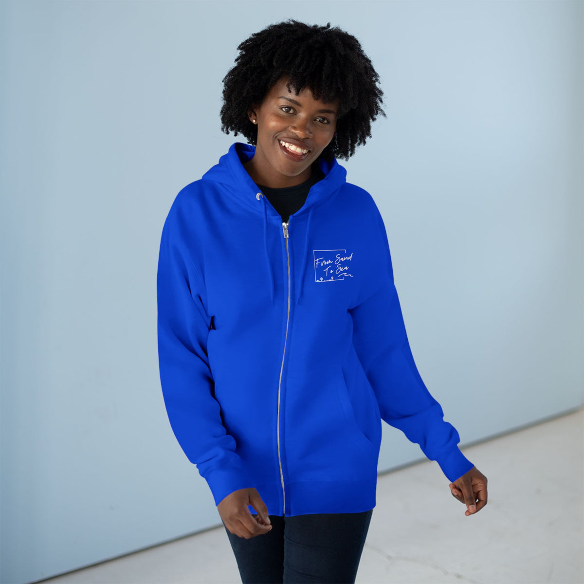 Sunset Club Zip Up Hoodie