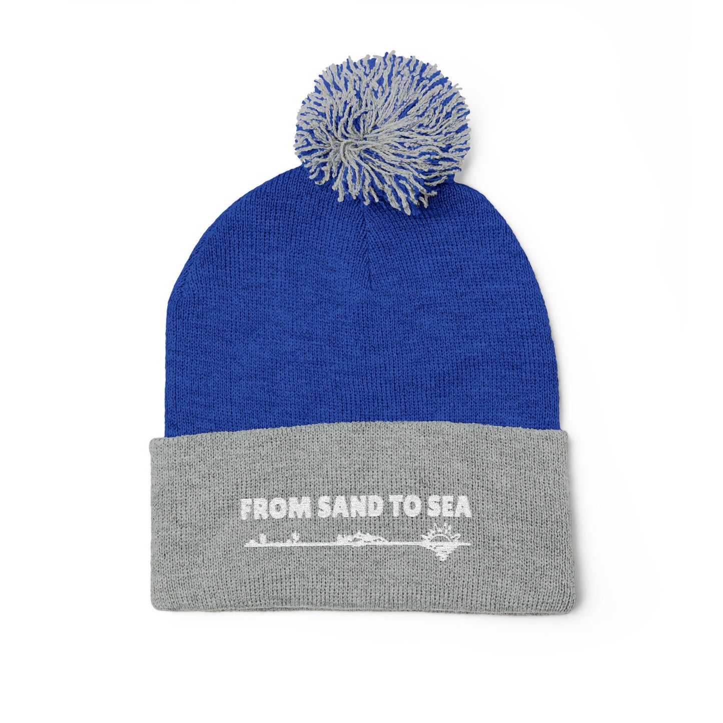 Pom-Pom Knit Beanie