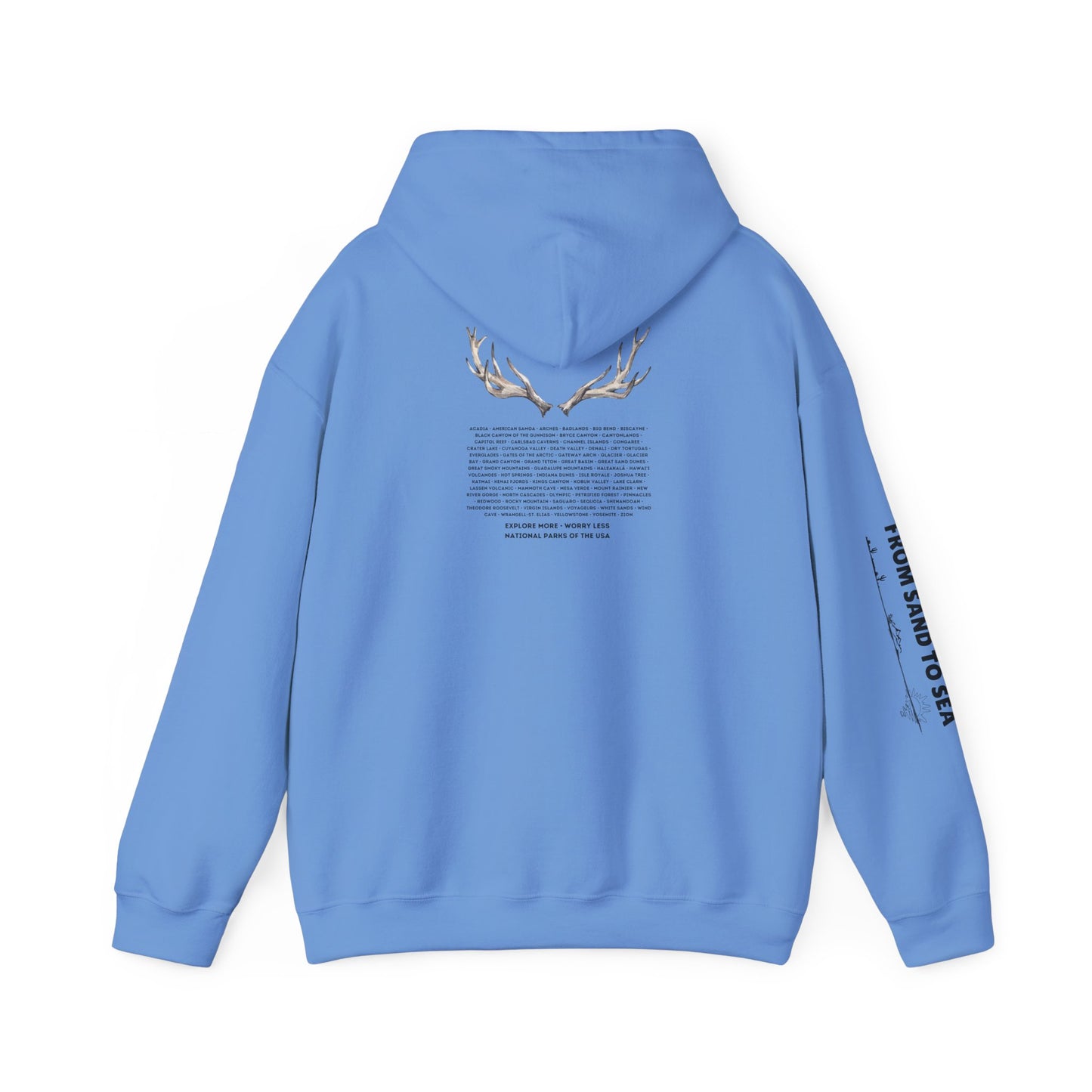 National Parks Hoodie (Black Font)