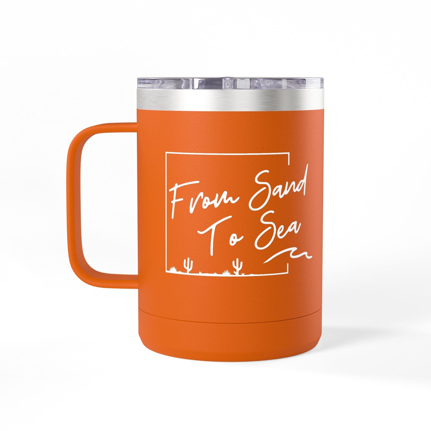 Camp Coffee Mug Tumbler - 15oz