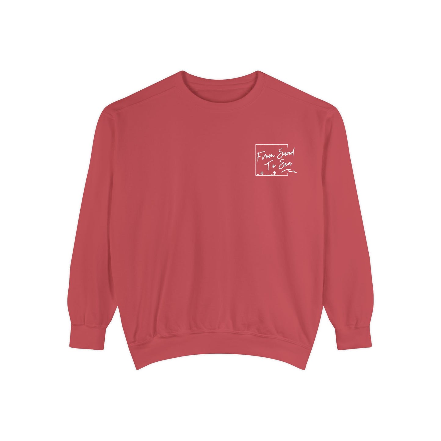 Never Look Back Crew Neck Sweatshirt