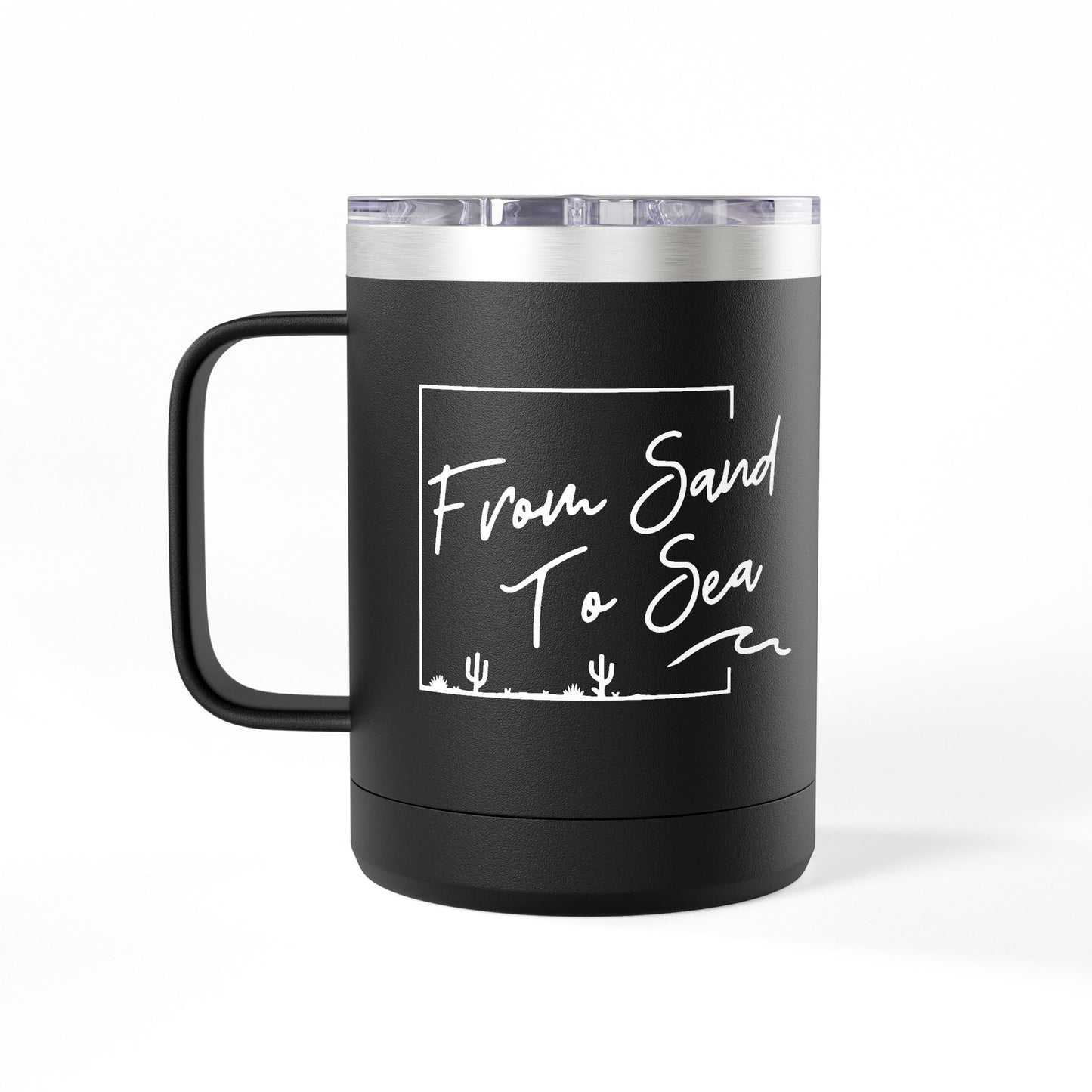 Camp Coffee Mug Tumbler - 15oz