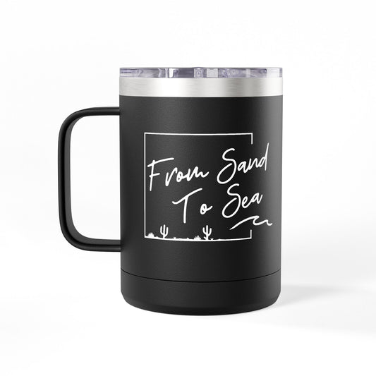 Camp Coffee Mug Tumbler - 15oz
