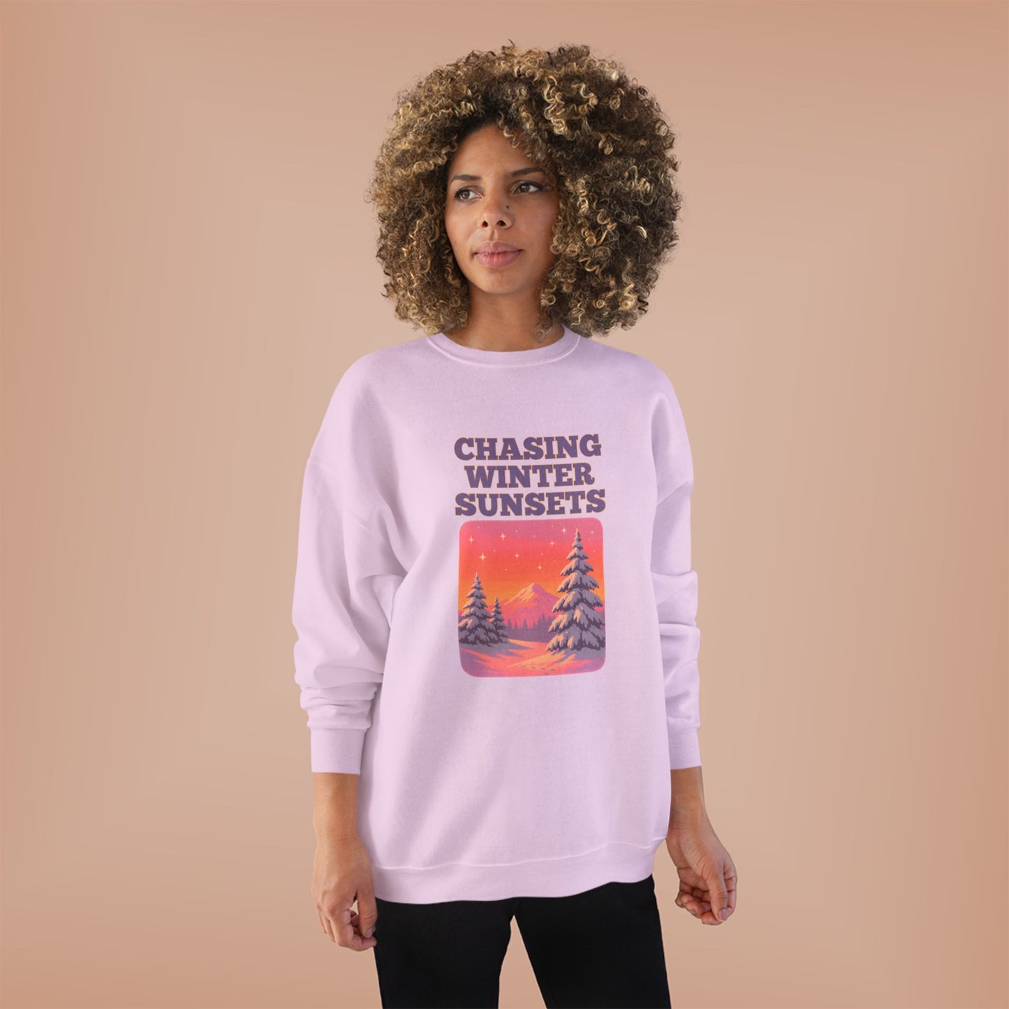 Chasing Winter Sunsets Sweatshirt