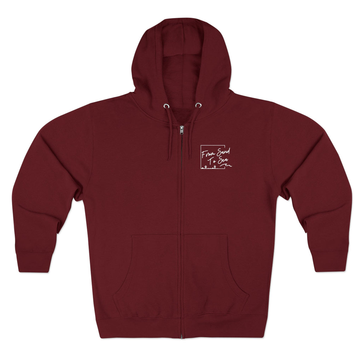 Sunset Club Zip Up Hoodie