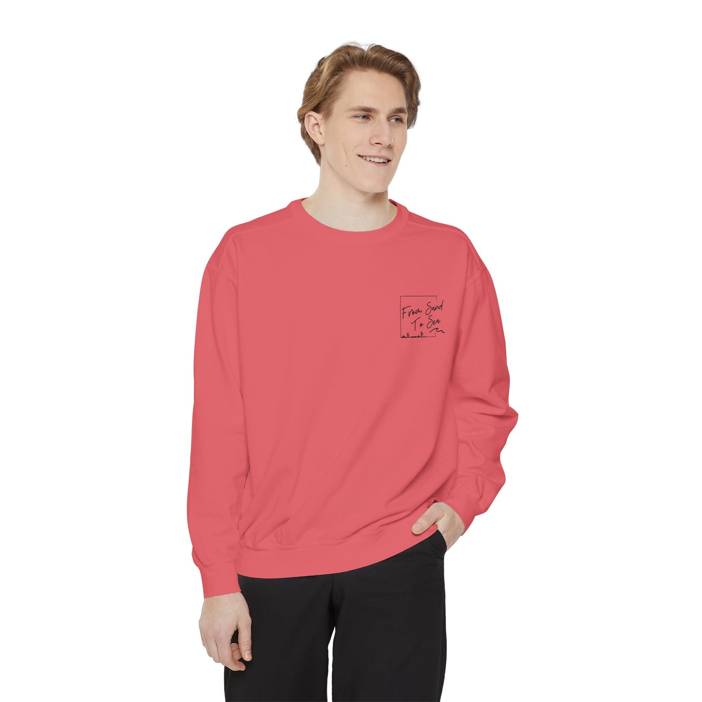 Never Look Back Crew Neck Sweatshirt