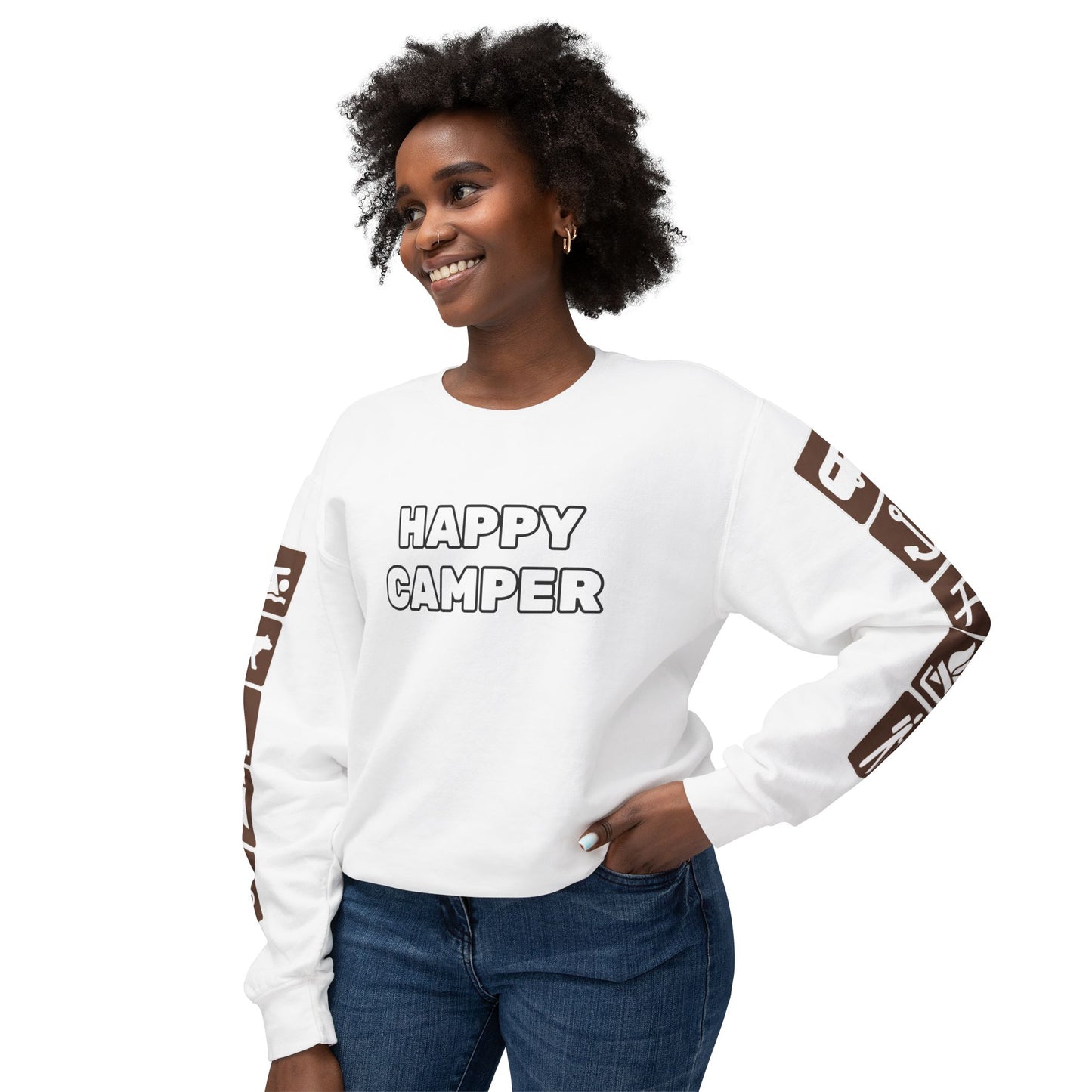 Happy Camper Long Sleeve Shirt