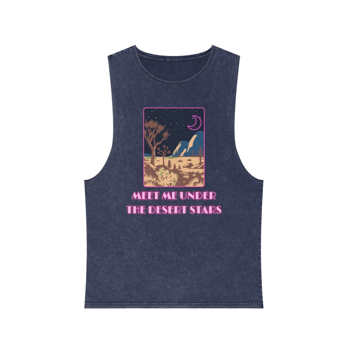 Desert Stars Stonewash Tank Top