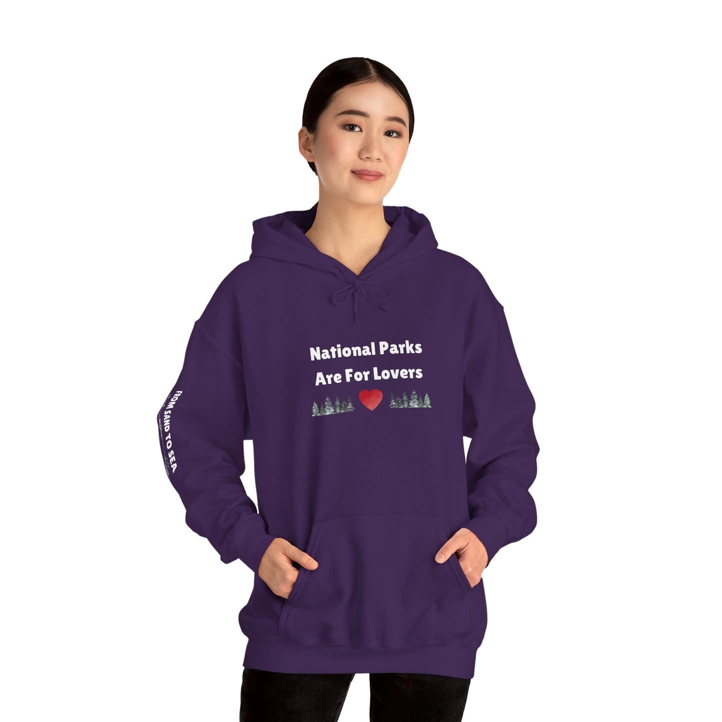 National Parks Hoodie (White Font)