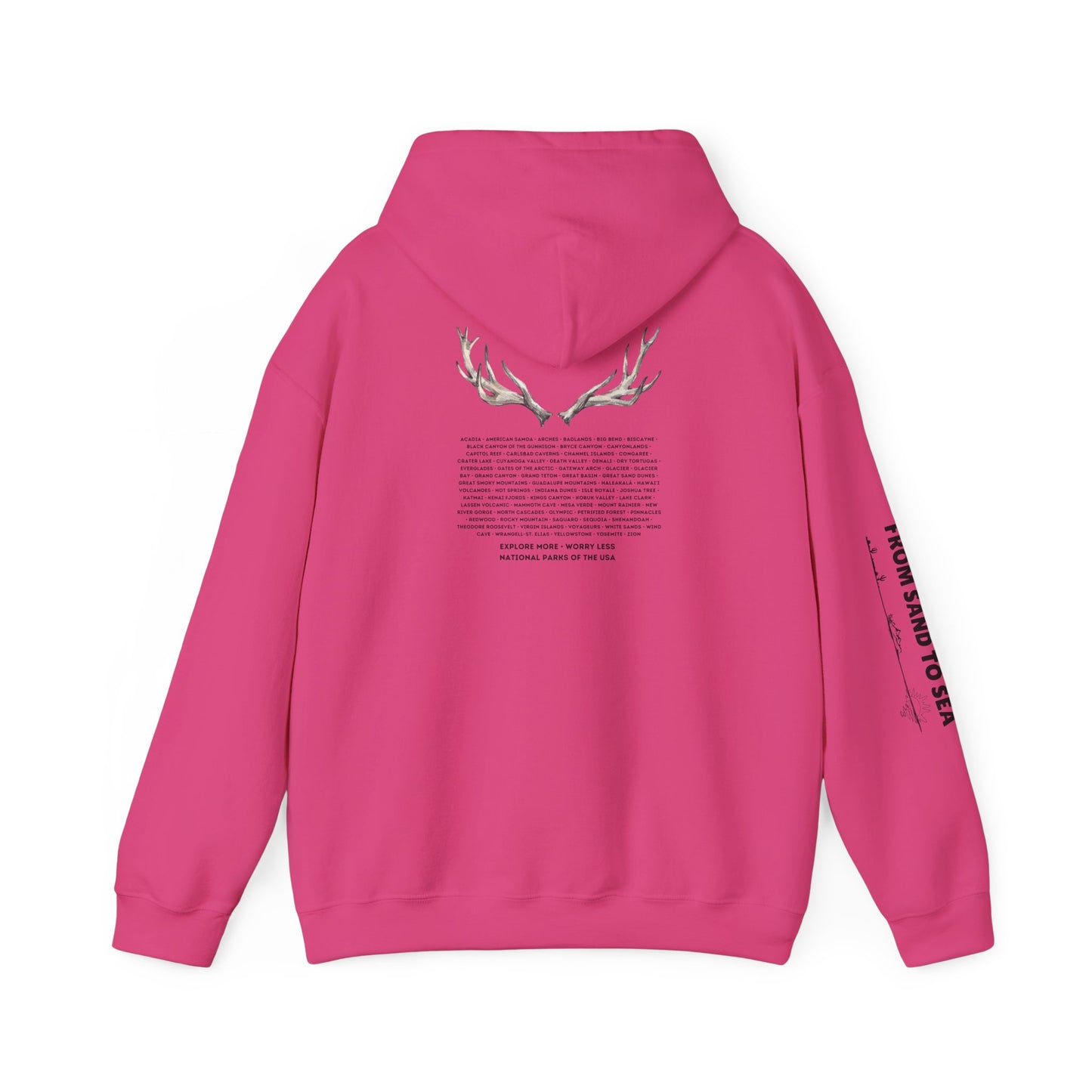 National Parks Hoodie (Black Font)