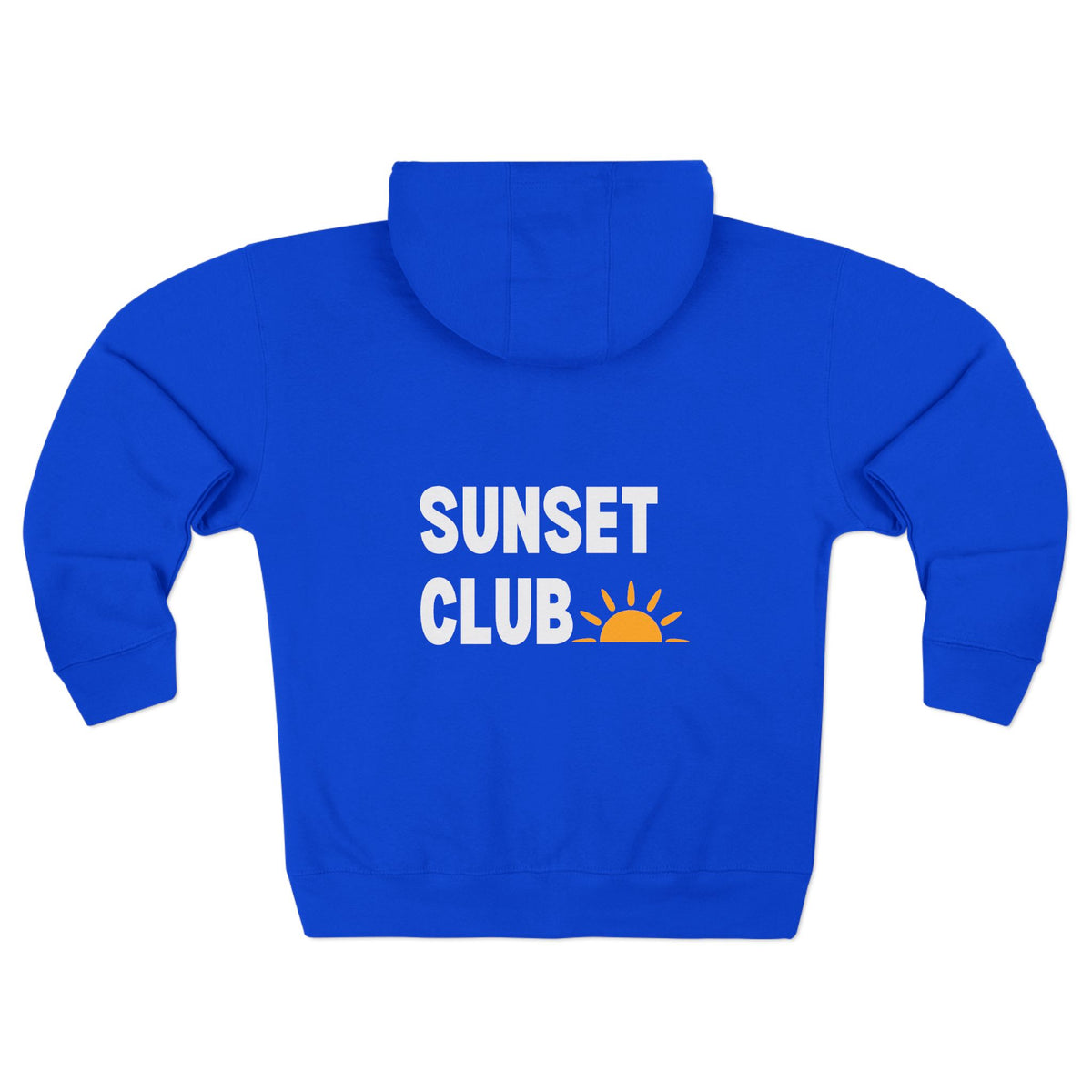 Sunset Club Zip Up Hoodie