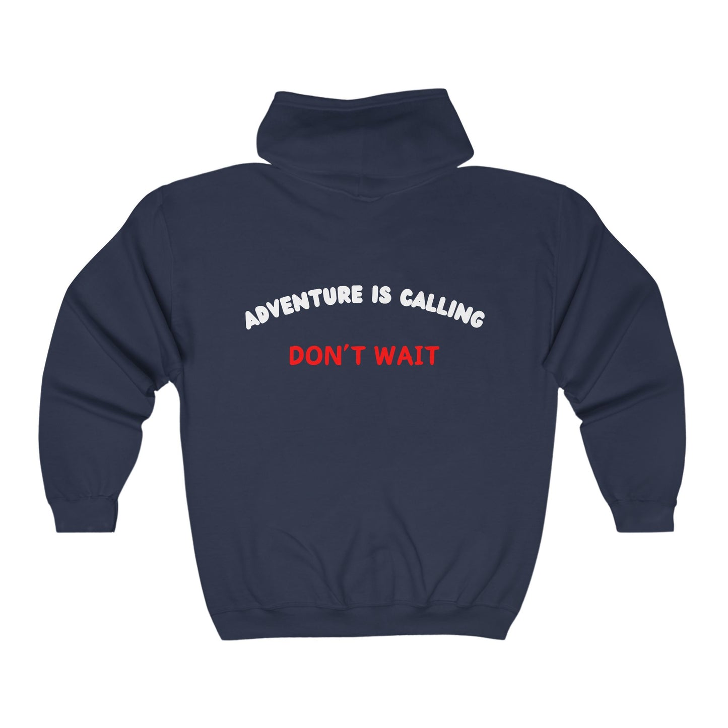 Don't Wait Zip Up Sweater