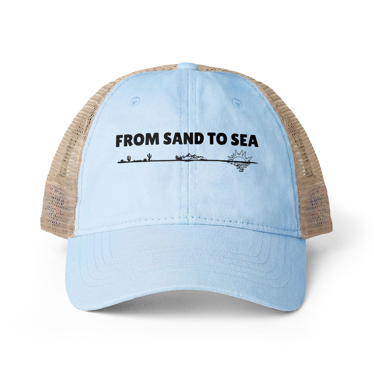 From Sand To Sea Ponytail Cap