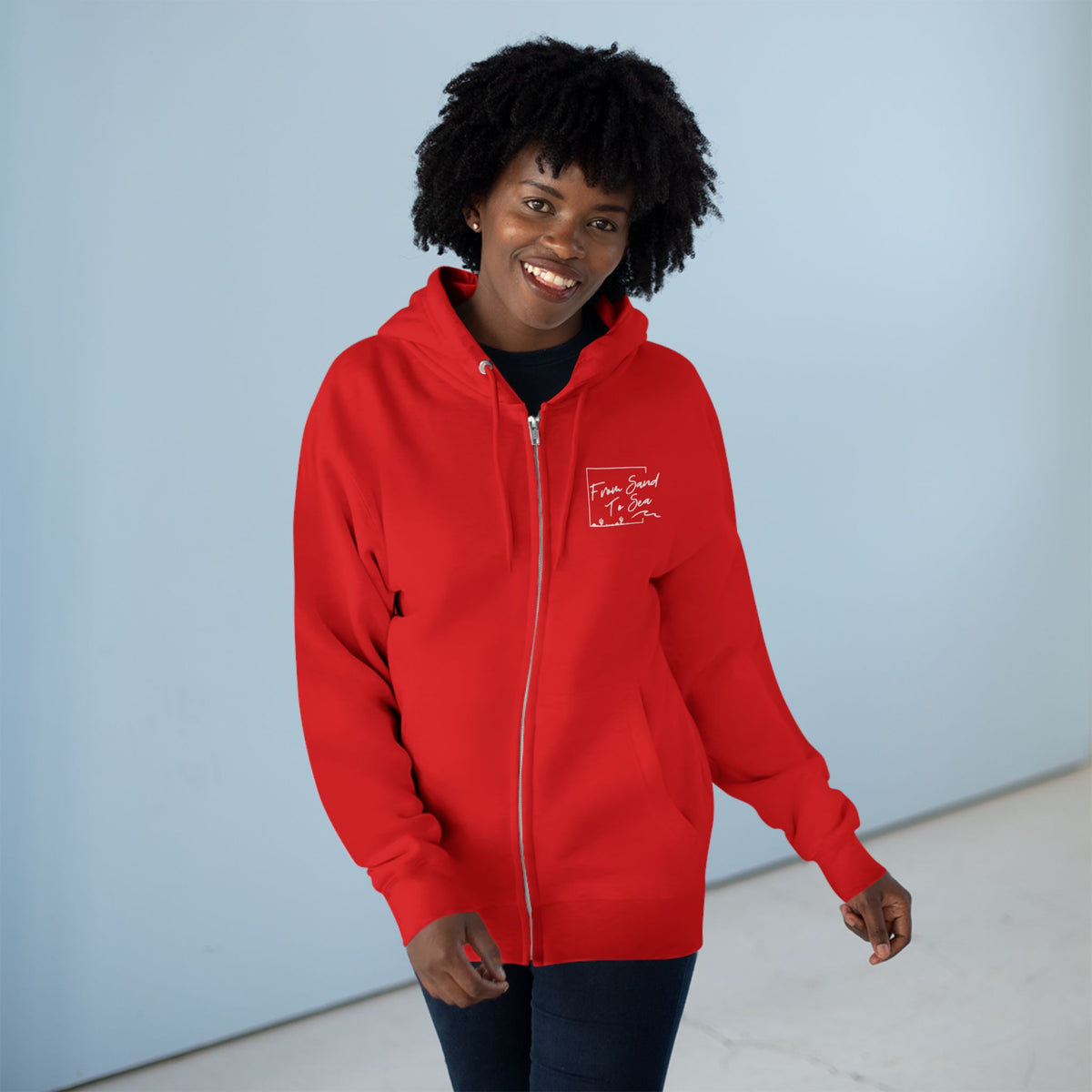 Sunset Club Zip Up Hoodie