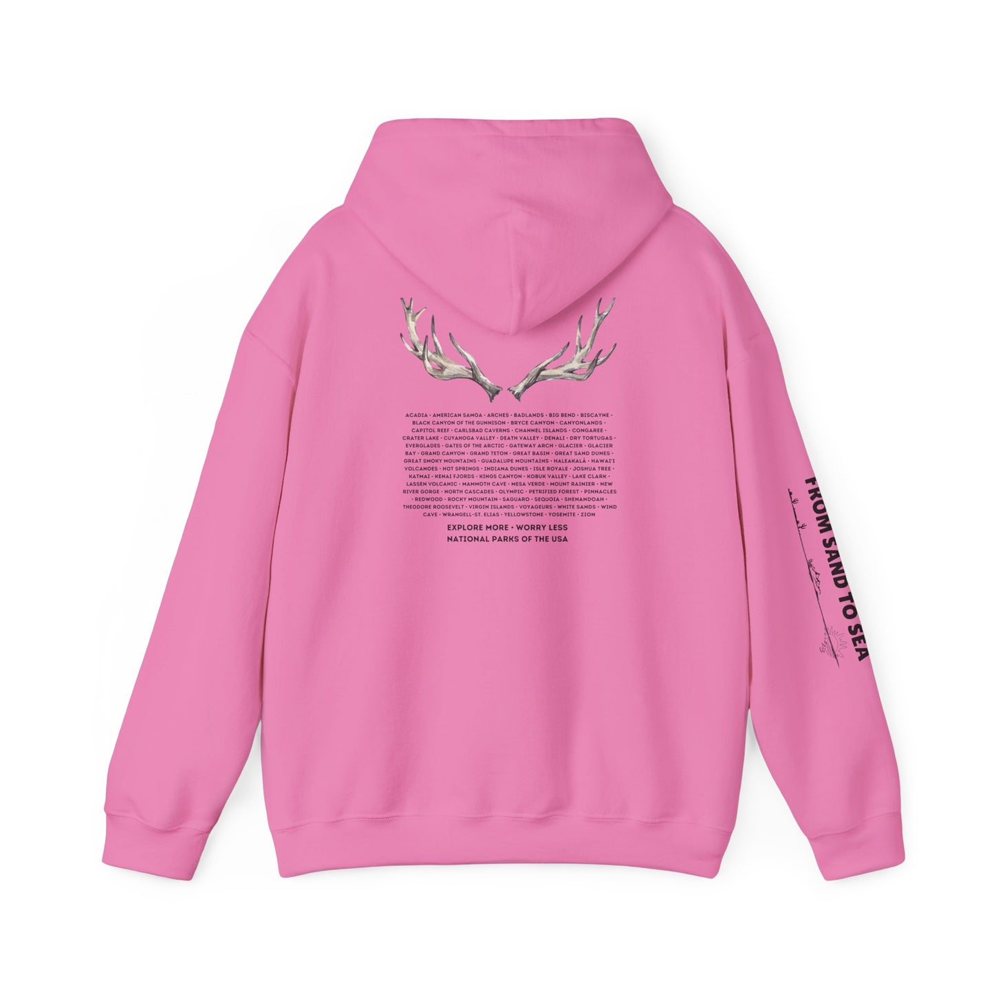 National Parks Hoodie (Black Font)