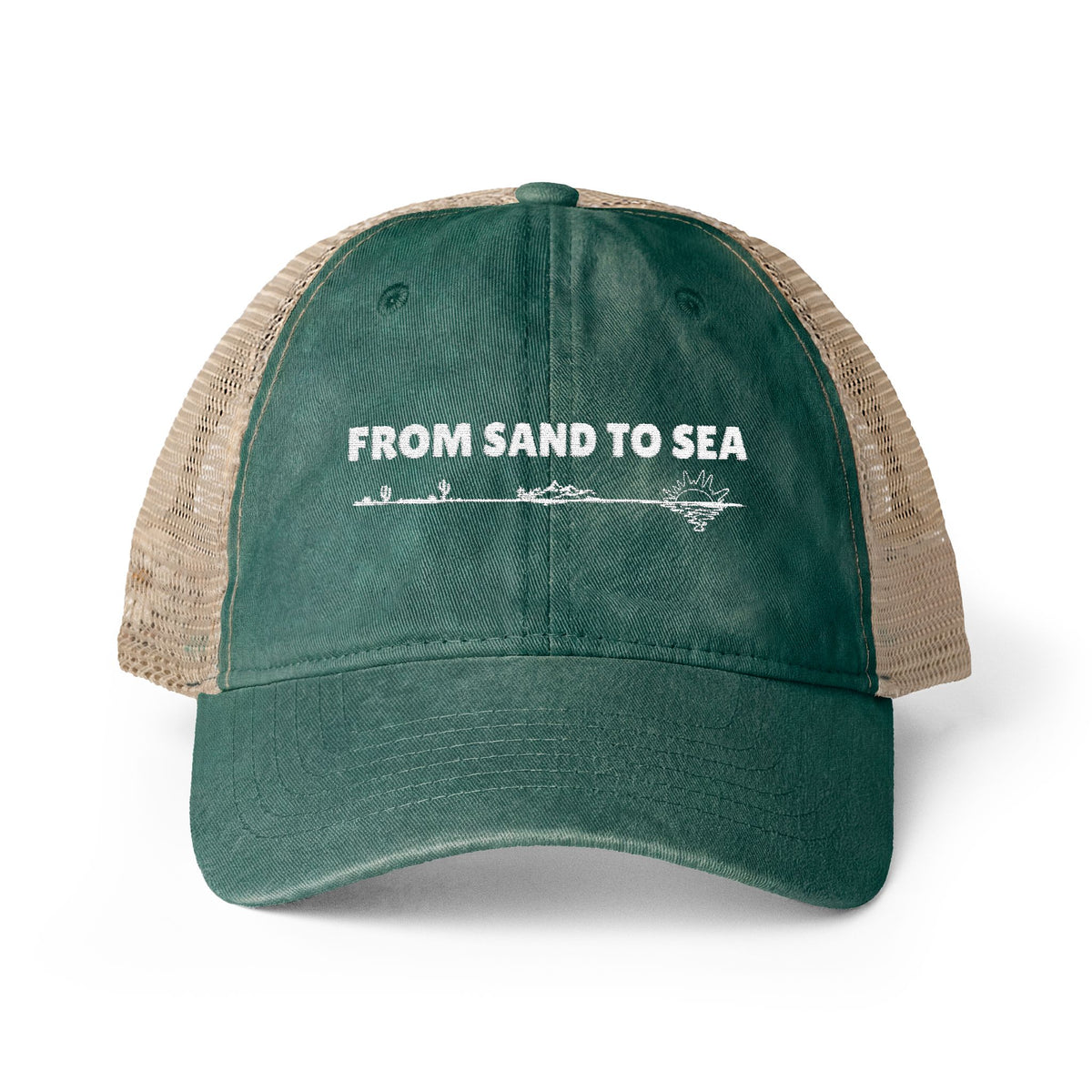 From Sand To Sea Ponytail Hat