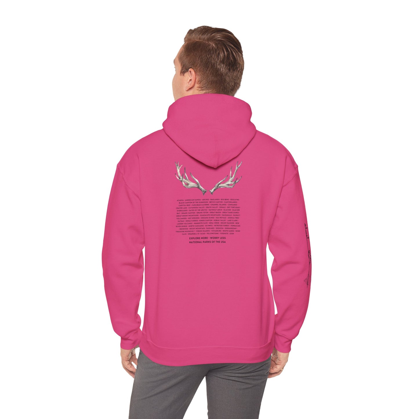 National Parks Hoodie (Black Font)