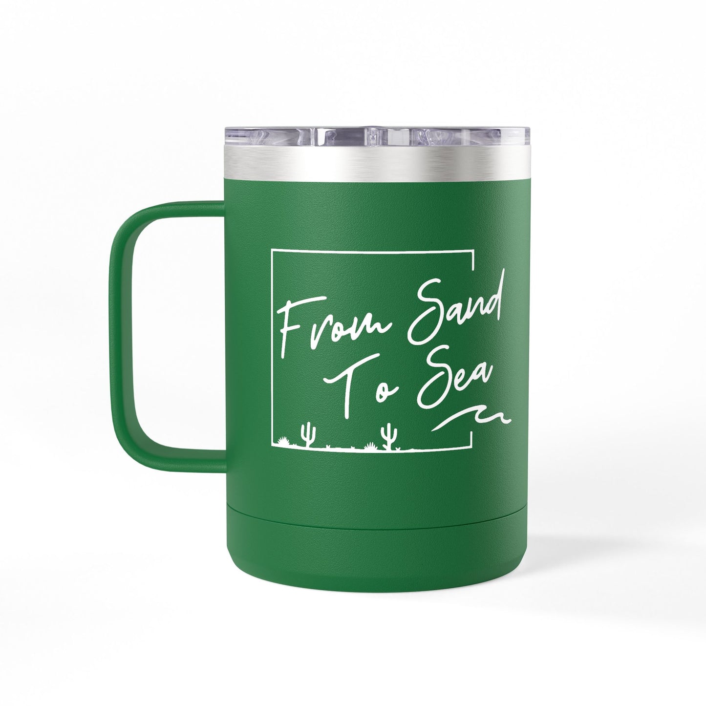 Camp Coffee Mug Tumbler - 15oz