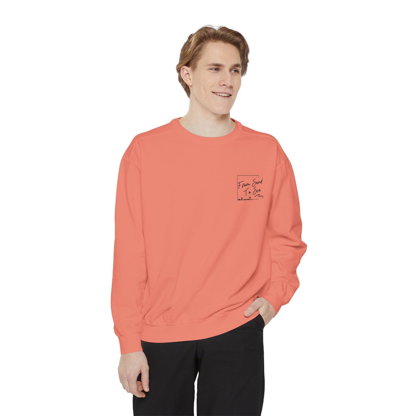 Never Look Back Crew Neck Sweatshirt