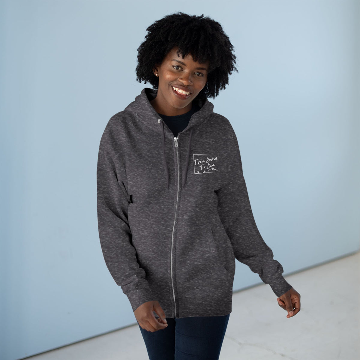 Sunset Club Zip Up Hoodie